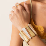Pilar Bracelet - Pearl White