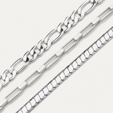 Prague Necklace - Silver