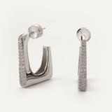 Mia Earrings - Silver