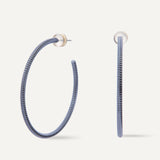 Sadie Earrings - Storm Blue