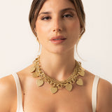 Seraya Necklace - Matte Gold