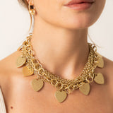 Seraya Necklace - Matte Gold