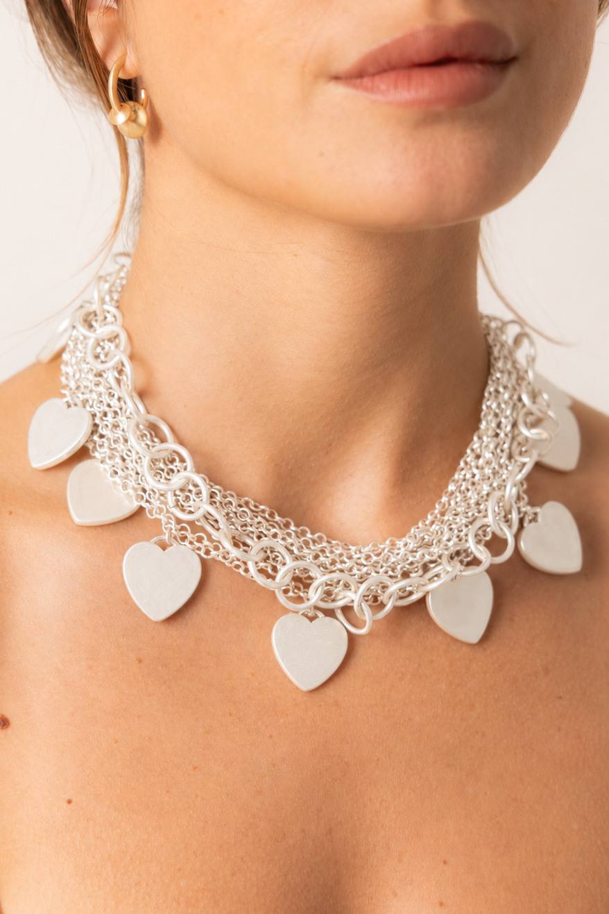 Seraya Necklace - Pearl White