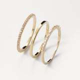 Pili Ring Set - Gold