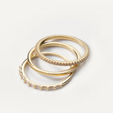 Pili Ring Set - Gold