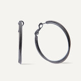 Sally Earrings - Gunmetal
