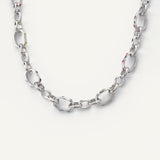 Blake Necklace - Silver Multi