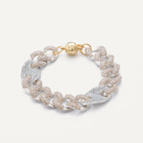 Jazmyn Bracelet - Linen Pearl