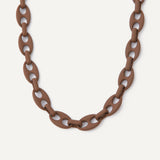 Sevilla Necklace - Matte Chocolate