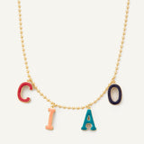 Ciao Necklace - Gold