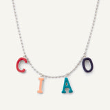 Ciao Necklace - Silver