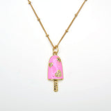 Summer Days Necklace - Pink