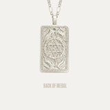 Tarot Necklace - Silver Lovers