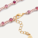 Gemma Anklet - Rosé