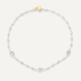 Gemma Necklace - Pearl White