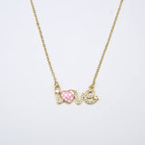 True Love Necklace -  Gold