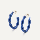 Skylar Earrings - Royal Blue