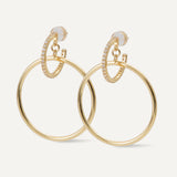 Mabel Earrings - Gold