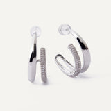 Arya Earrings - Silver